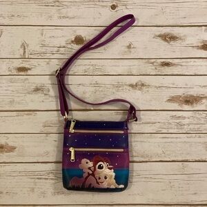 LOUNGEFLY DISNEY LION KING NIGHTTIME CROSSBODY BAG